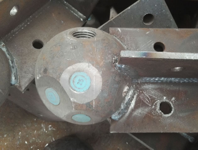 江油螺栓球球塞，网架配件