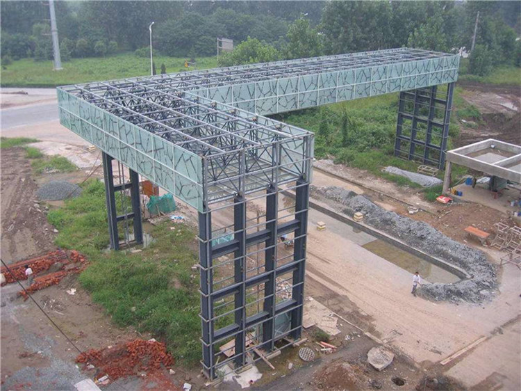 江油收费站网架