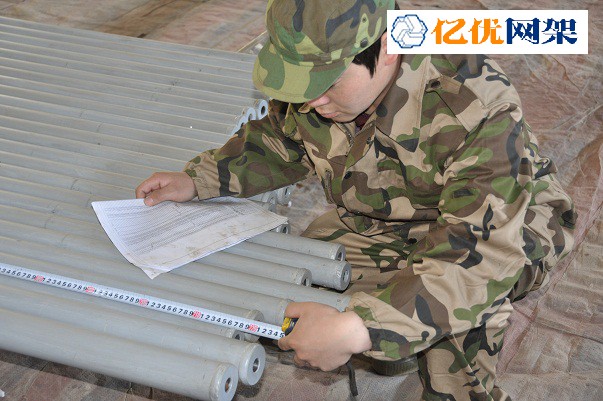 江油网架杆件复核